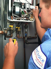 Bosch Tankless Water Heater Repair in San Fernando Valley home